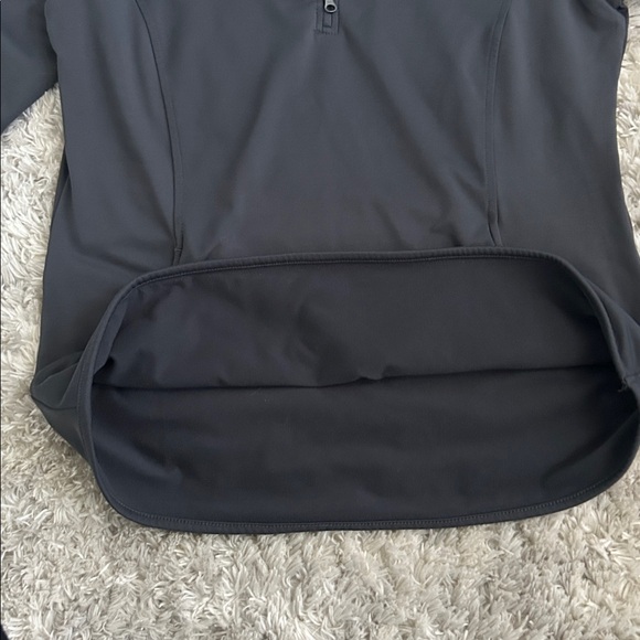 Sport-Tek Dark Gray Ladies' Fleece Lined Pullover - Picture 5 of 10